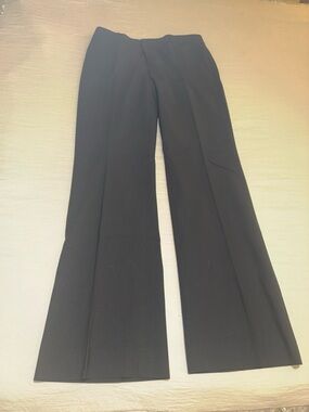Banana Republic Black Boot-Cut Dress Pants